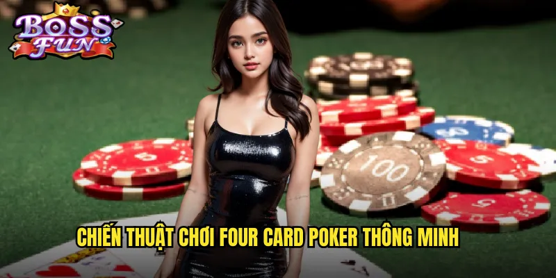 Four Card Poker Bossfun - Poker Bốn Lá Đối Đầu Với Nhà Cái 3 Chiến thuật chơi Four Card Poker thông minh