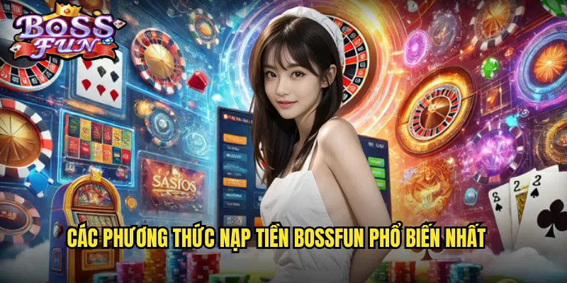 Các phương thức nạp tiền Bossfun phổ biến nhất