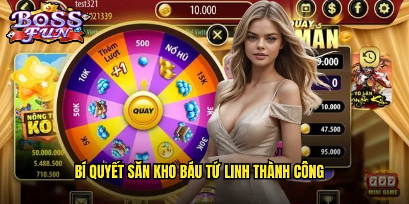 Bí quyết săn kho báu tứ linh thành công